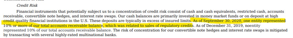  $TSLA has recorded > $170mm of "profit" from regulatory credit sales to FCAU (perhaps much more) that they have yet to receive.Does Fiat agree?15/