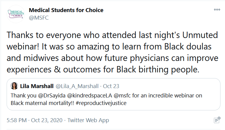 And another one."Woman" is a dirty word.Replaced here by "birthing people"(This account will block you if you reply to their tweet with one word: "woman"; therefore screenshot)