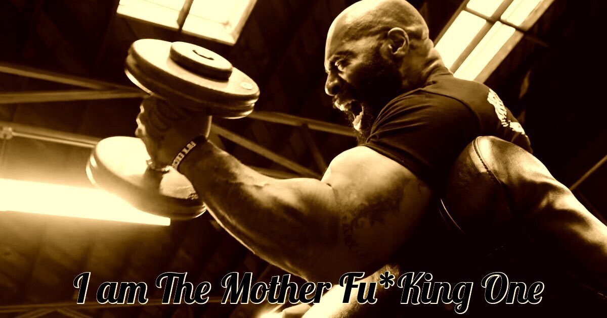 PutOnTheBar's tweet photo. 🦾 I Am The Mother Fu*King One Monday’s! 🦾 Sometimes 2 @terrycrews @CTFletcherISYMF #TheMFKingOne #TheBeastofFaith https://t.co/ExEW1gXxNP