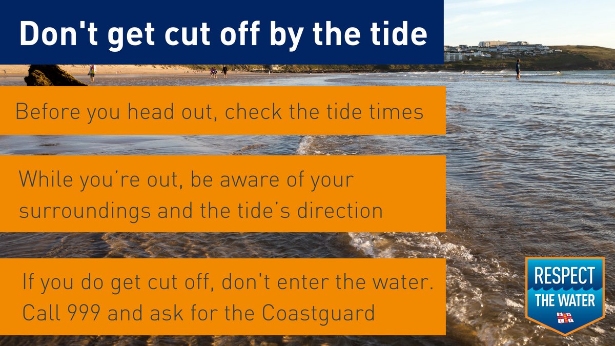 With half term upon us, please act responsibly when visiting the coast. 

That way, you are not just protecting yourselves & loved ones, but you are not putting our Lifeboat Crew at unnecessary risk. 

RNLI.org/TideSafe 

#RespectTheWater 🌊
#FloatToLive 
#BeBeachSafe