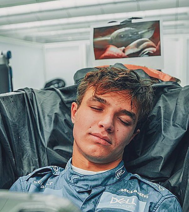 Lando Norris as Jeremy Sumpter;a thread