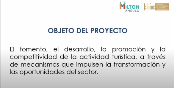CamaraColombia's tweet photo. Representante @miltonhav : “El país requiere un proyecto de ley que pueda satisfacer las necesidades del sector del turismo el cual es importante para la economía del país, el objetivo es desarrollar los mecanismos que impulsen la transformación y protección”. #ComisionesSextas https://t.co/nObj9RZKqf