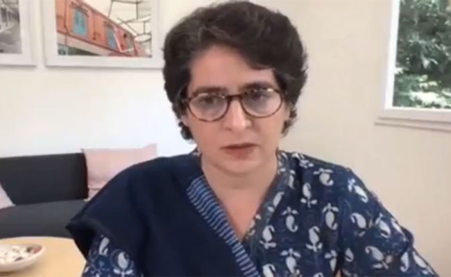 ndtv on twitter fear prevails among people priyanka gandhi vadra slams up government https t co fldevchwf3 priyanka gandhi vadra slams