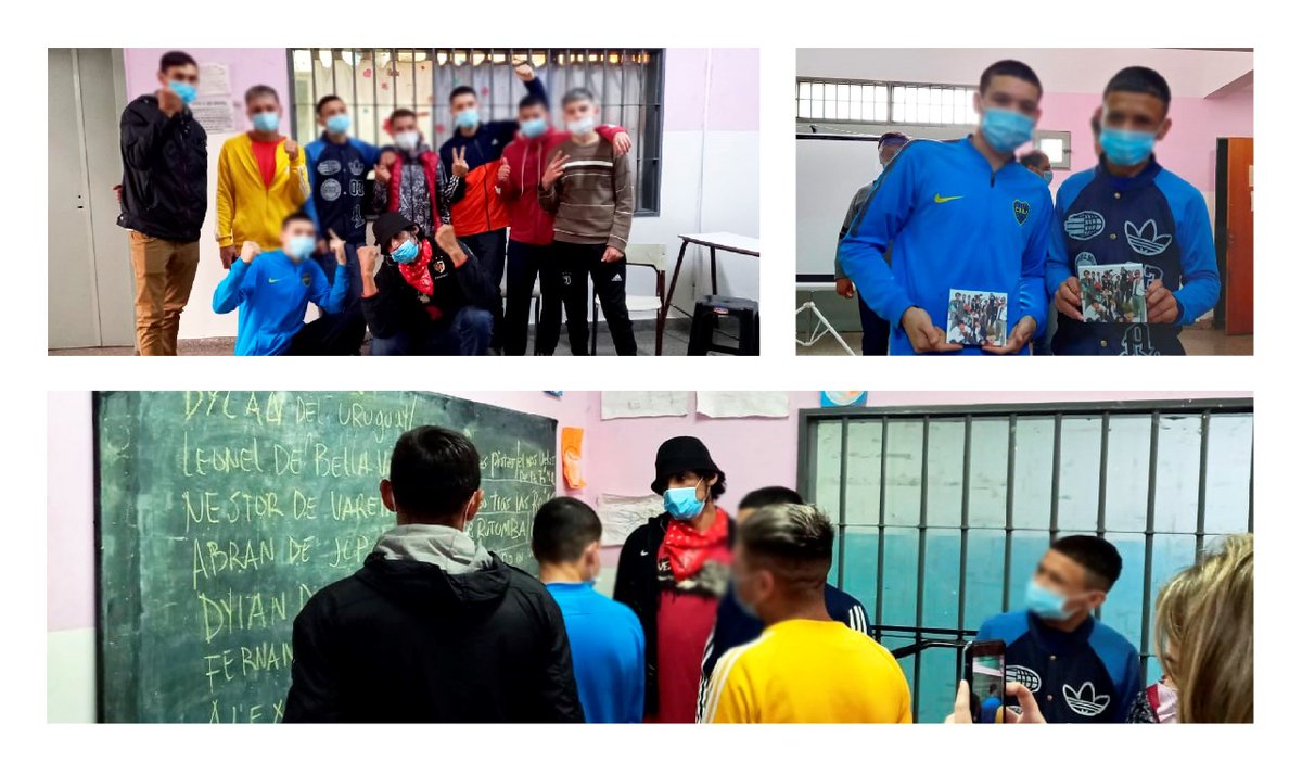 OrgNinezBA's tweet photo. Actividades artísticas y educativas en el Centro Cerrado "Pablo Nogués" con Universidad Nacional de San Martín 

@MinDesarrolloBA
@unsamoficial
@EvaAsprella
@larroqueandres
@mariamedranoynf

Más info acá 👇

https://t.co/RXzye42YmJ https://t.co/JSTMPFX5VK