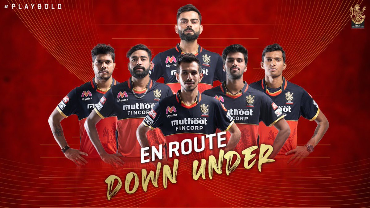 RCBTweets's tweet photo. The Royal Challengers selected for the series against Australia. 👊🏻

#PlayBold #WeAreChallengers #AUSvIND https://t.co/B4wf4xgyLU