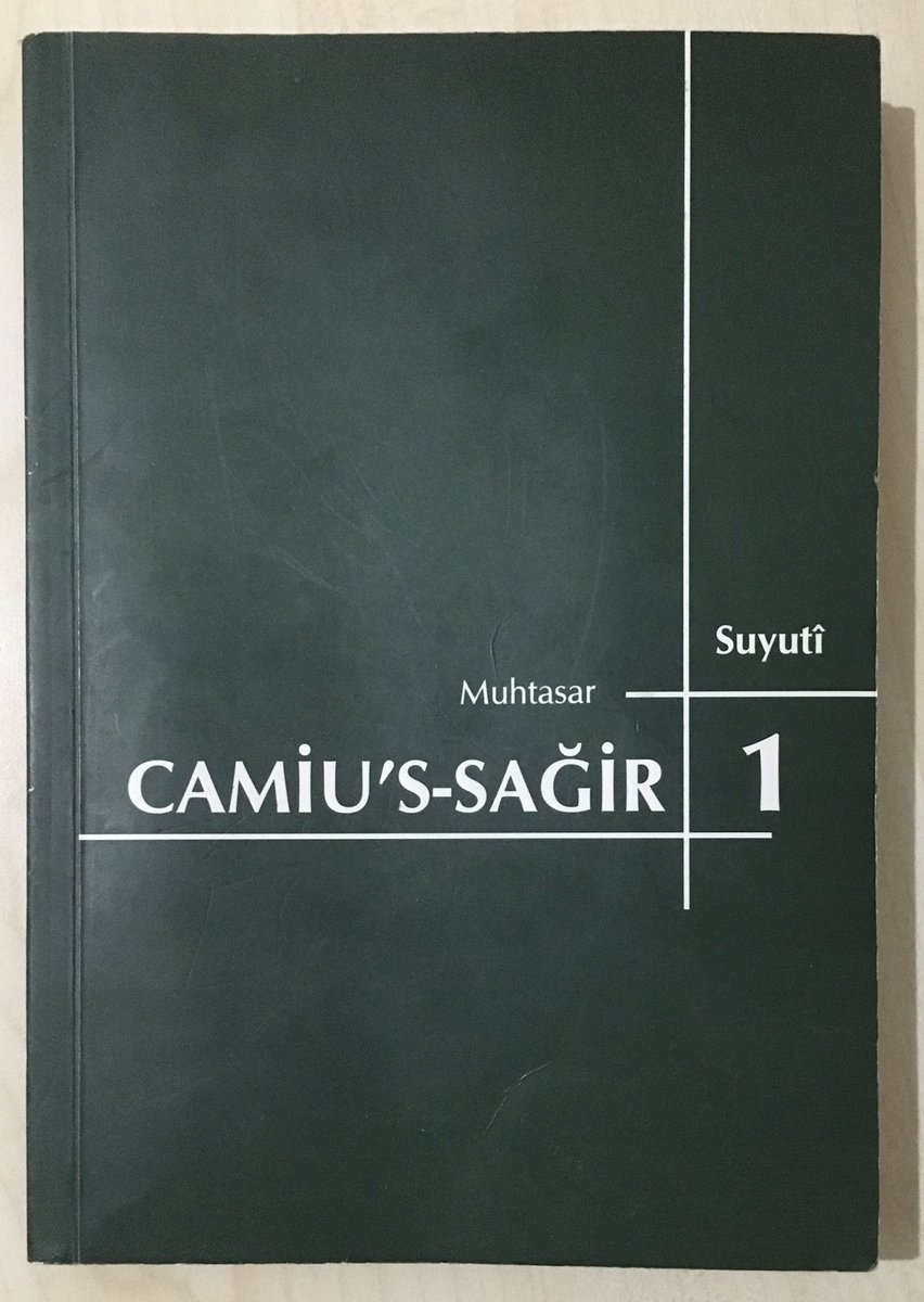📚 Hadis Kitabı Çekilişlerine Devam📚
İmam Suyutî’nin Muhtasar CAMİU’S SAĞİR kitabını hediye edeceğiz inşallah. Şartlar:Takip+Beğeni+Retweettir. Süre 27 Ekim Salı akşam namazı saatine kadardır.📣