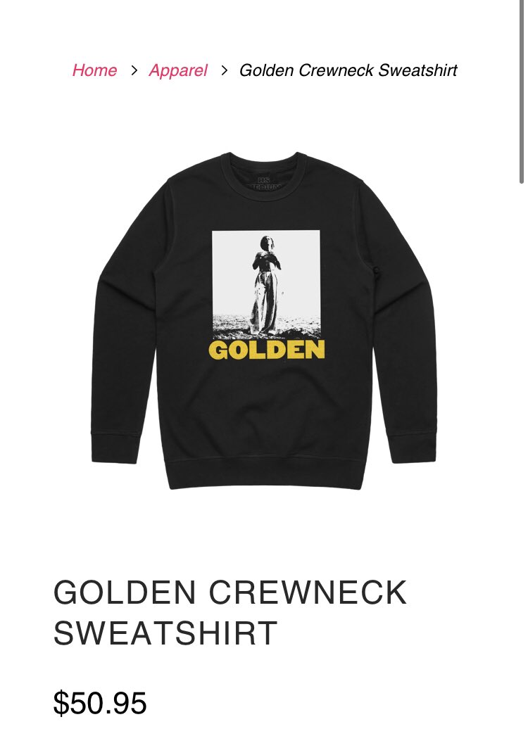 HarryArgentina's tweet photo. Nueva merch de  #Golden se ha añadido al sitio web de Harry!

https://t.co/TrwGtnS9SI https://t.co/2bifgzvSPp