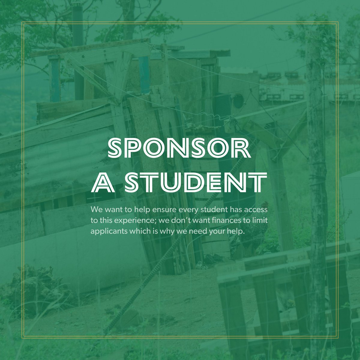 It is our hope that finances never keep someone from participating.
=
Become a #sponsor at the link in bio.
=
#UbuntuASA #SponsoraStudent #StudentSupport #Equity