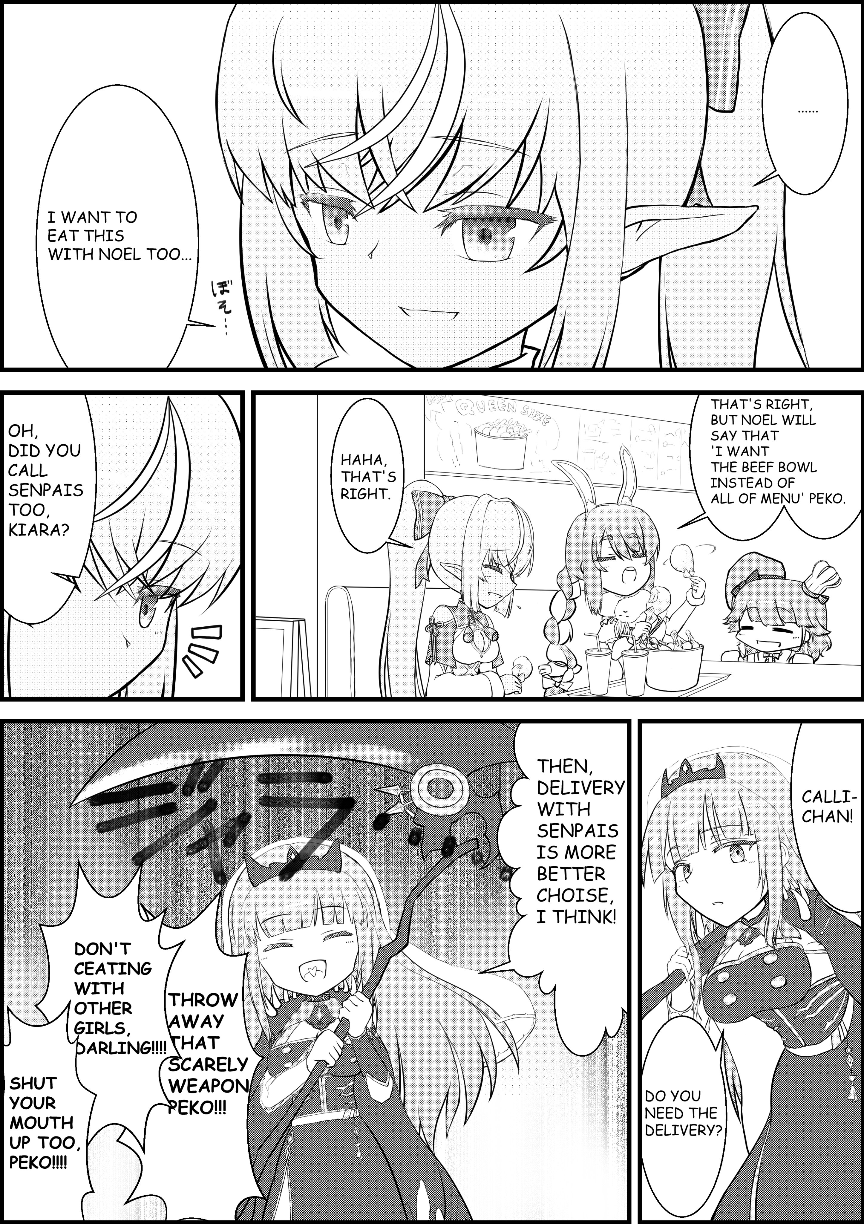 六霧 I Translated This One Myself But Could Someone Translate More Better I Ll Effort To Study English More ぺこらーと しらぬえ ノエラート Callillust カリイラスト Artsofashes 絵ニックス T Co Pyzoi1nz0h Twitter