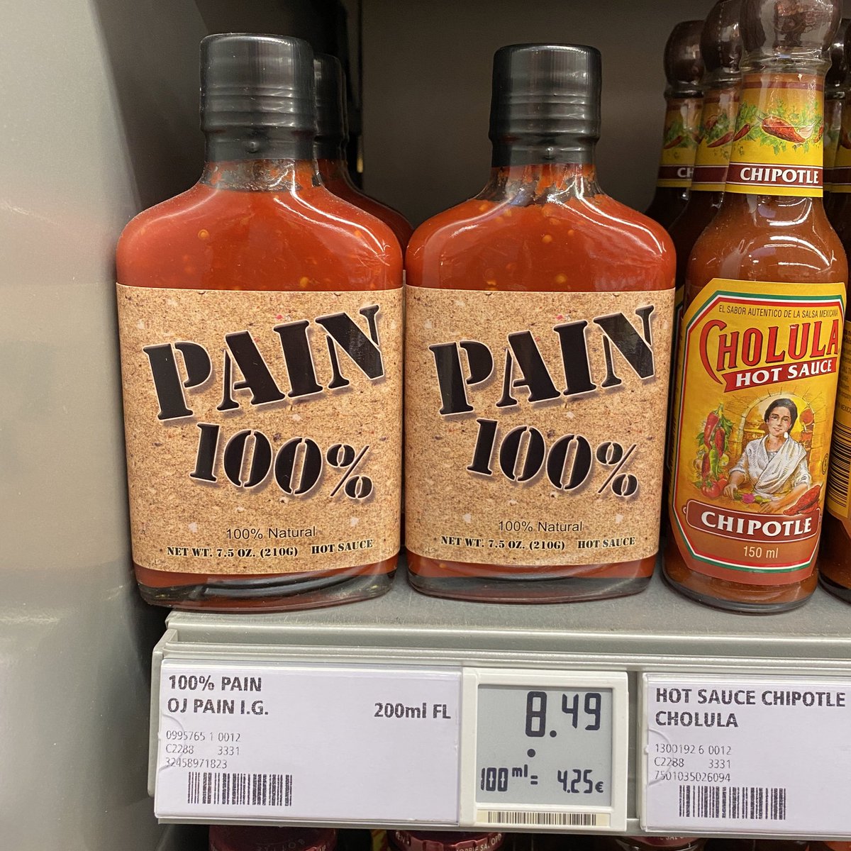 EnjoyTheDisease's tweet photo. Pain
Will you return it?
I’ll say it again

#Strangelove #HotSauceForTheMasses https://t.co/Opydhk6y80