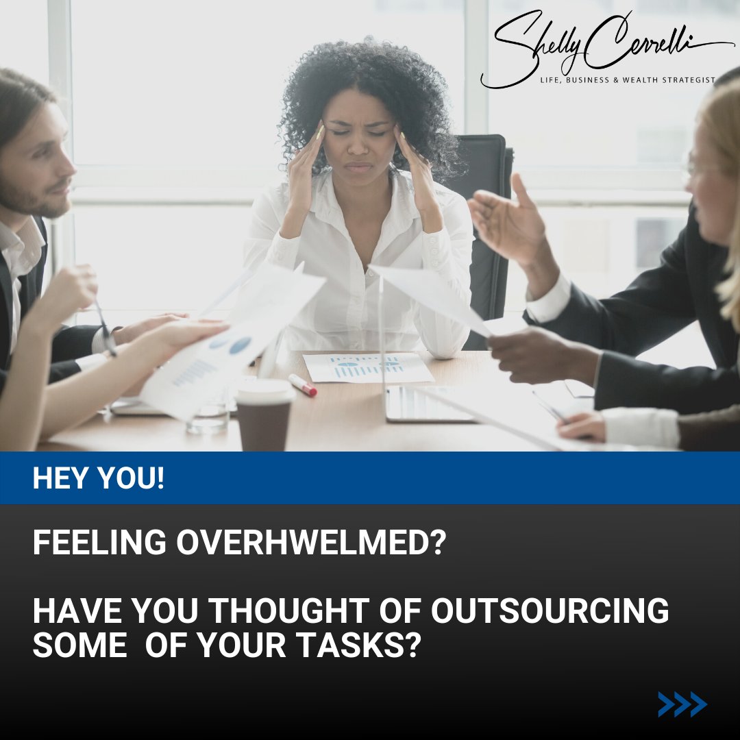 Knowing when you need to outsource so that you can focus on doing what you love to do while someone else does the administrative part which they like to do can change your whole business.

#shellyinspires #lifecoach #businesscoach #toronto #ontario #success #canada