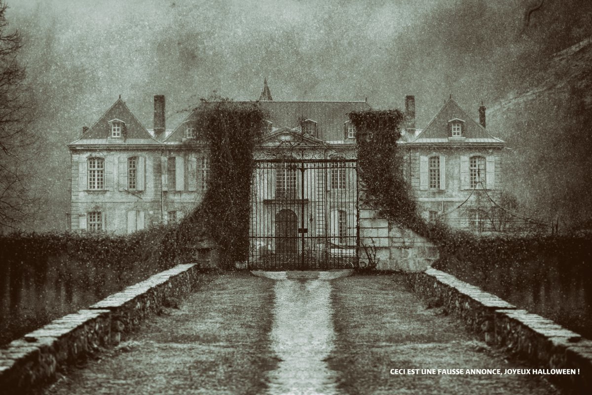 CITYAimmobilier's tweet photo. 🎃 [À VENDRE] - La Tombe (77)
👉 Manoir de 15 pièces, construit au XIVe siècle sur une ancienne crypte. Terrain boisé de 2 ha.👻
Cet affichage ne constitue pas une annonce immobilière au titre des opérations visées par la loi N0 70-9 du 2 janvier 1970. Happy Halloween ! 🎃 https://t.co/MGZAJwvEnG