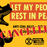 Photo by Extinction Rebellion Calgary (@XR_YYC)