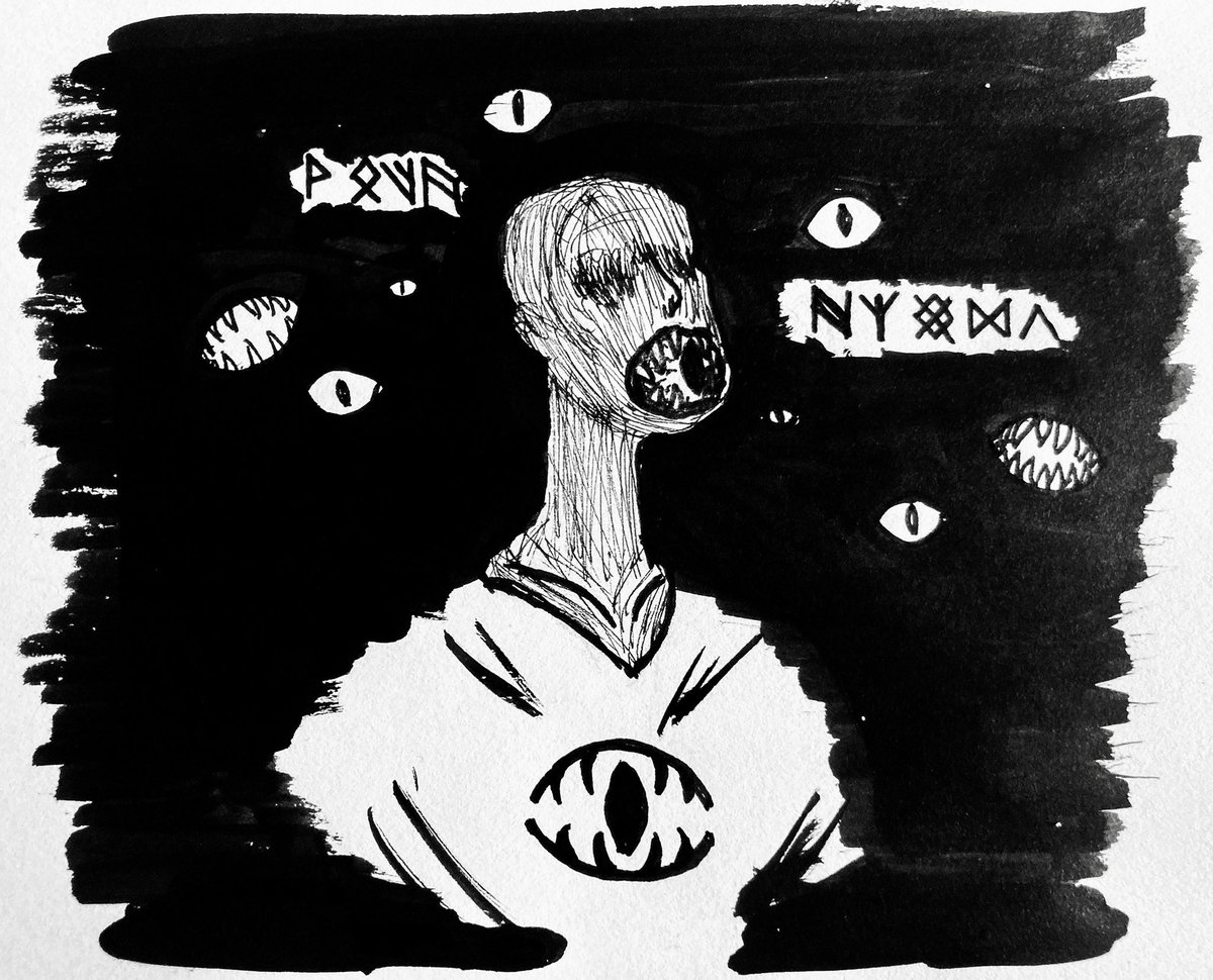 AdvancedArtsCPS's tweet image. Our #AnimationClass has been celebrating #inktober2020 with their own #Animation &amp;amp; Sequential #Artober daily prompts created by all the students. Today we highlight their Day 13 Prompt, #Oracle which produced some diverse art! This is the last week of their #Artober2020 fun.