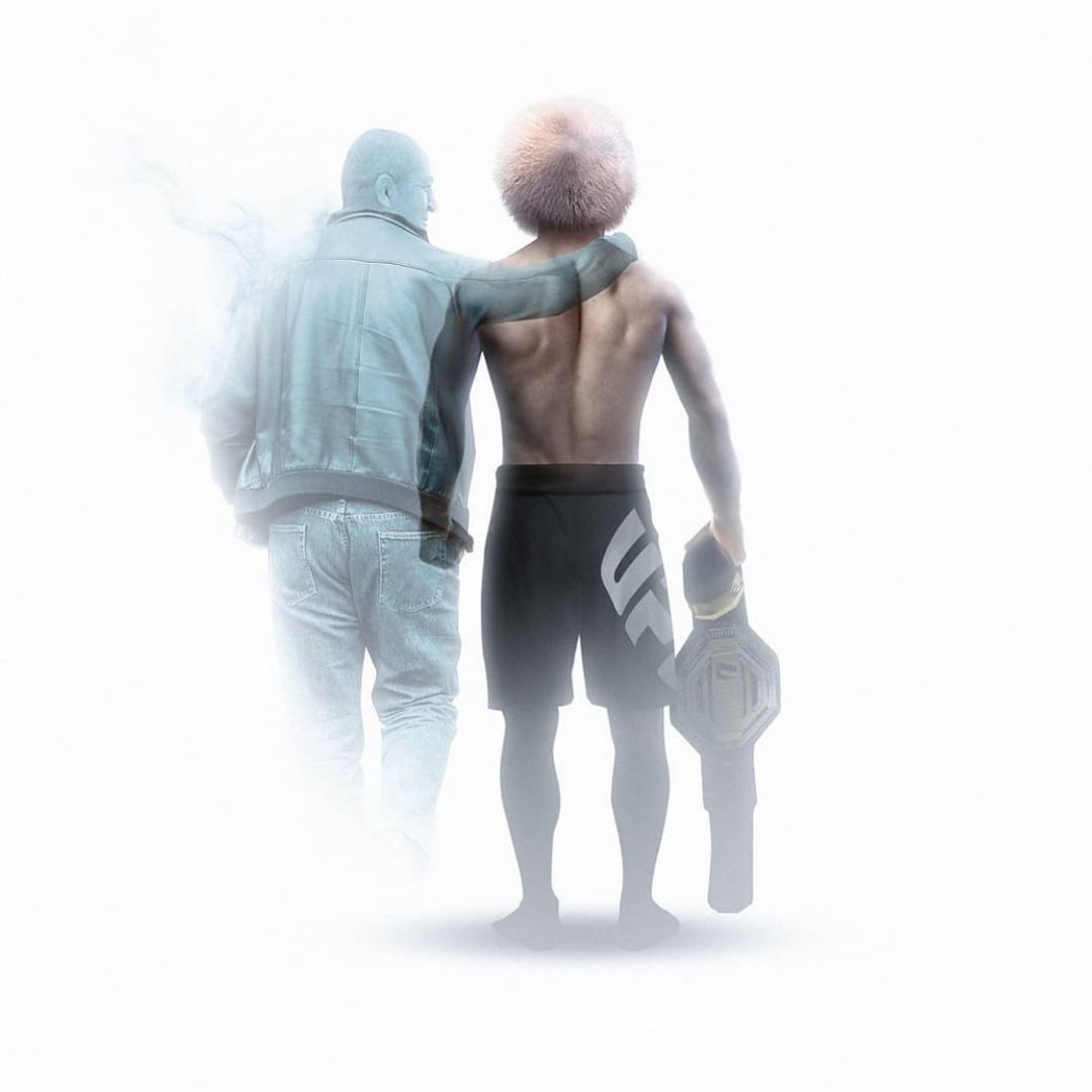 ESPNKnockOut's tweet photo. Se retiró Khabib pero, ¿será un "adiós" o sólo un "hasta luego" ? 🤔 

🎨 Samurai Concept https://t.co/3R3LhuTDNX
