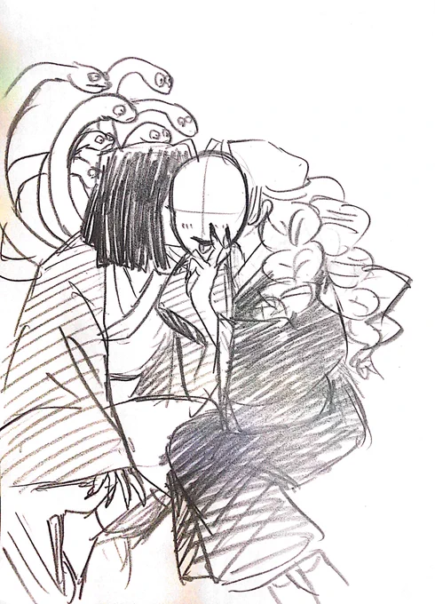 のっぺら女房 #おばみつ 