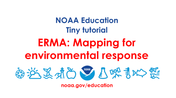 NOAACleanCoasts's tweet image. In our latest &quot;Map of the Month,&quot; check out this fun and interactive Tiny Tutorial from @NOAAeducation to learn more about how to use our mapping tool ERMA: ow.ly/YPiy50C1M3h