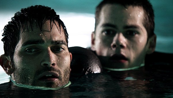 it& #39;s also canon that rather than saving his own skin, stiles dove into the pool and spent Hours (thanks scott) keeping his head above water, and he would have drowned with derek rather than run away and leave him to die