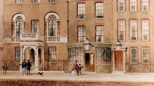 William Hogarth set up his Academy on St Martin’s Lane in 1735 from the group of artists who met at Old Slaughter's Coffee House at the top of this ancient street. Drawings & prints by these artists, including Gainsborough and Hogarth, can now be found in the BM. 6/