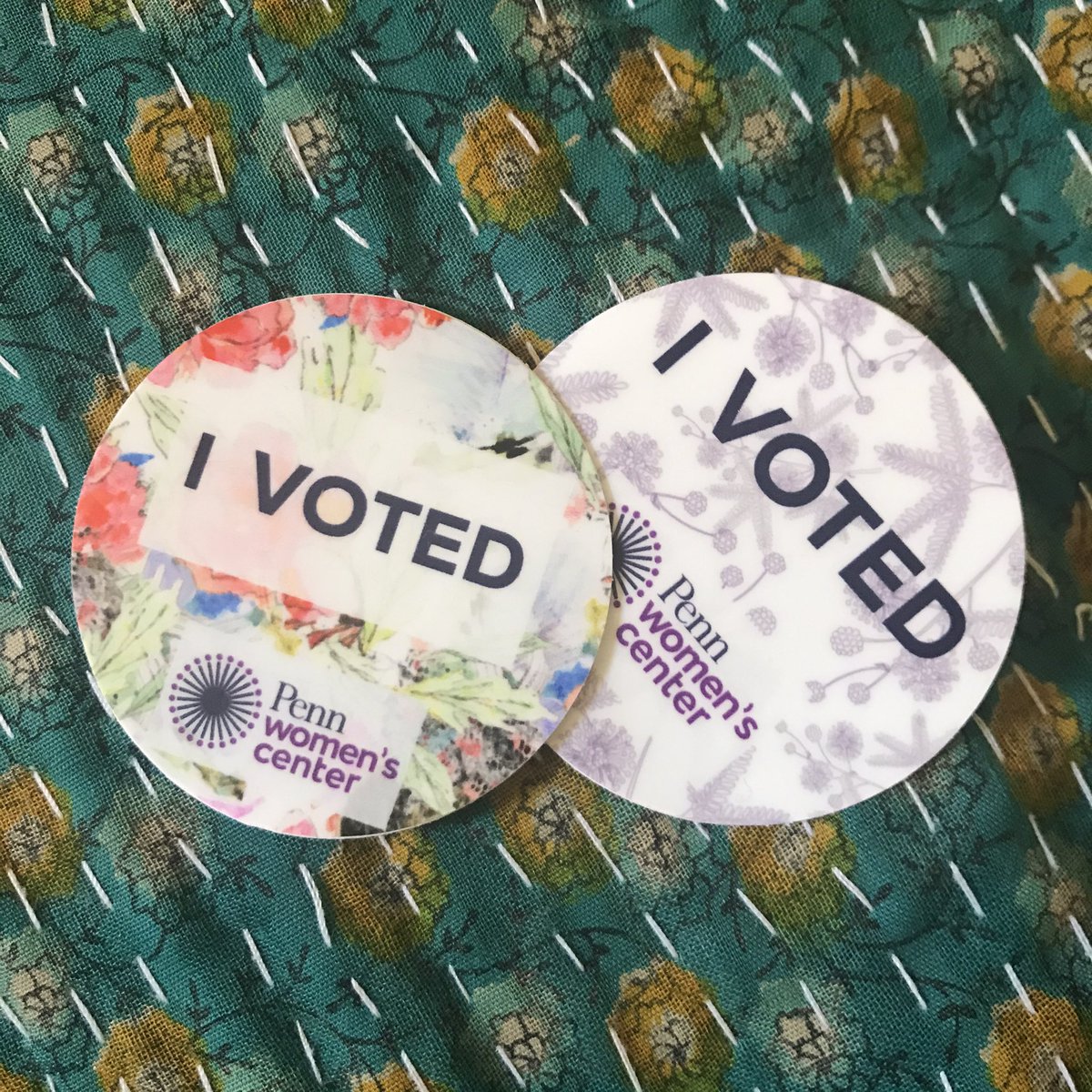 Show your voter pride with a custom PWC sticker! Send your mailing address to elisaf@upenn.edu. Hurry! Supplies are limited.