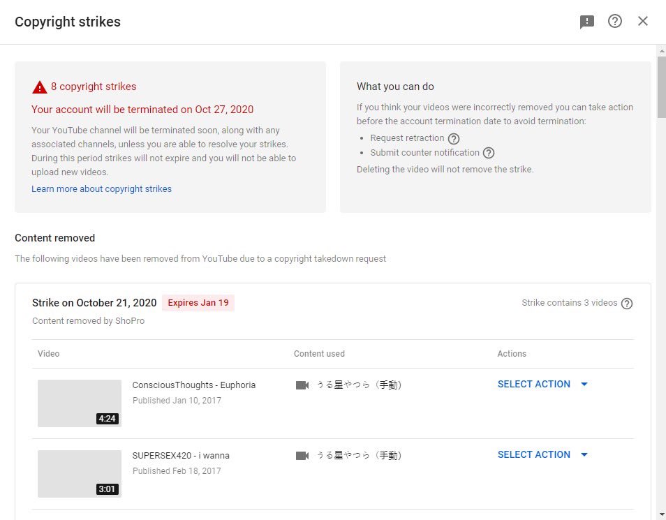 I assume midnight might be when the termination happens, I am sad to see the channel go but the memories will last a lifetime. Thank you all for everything. 💜