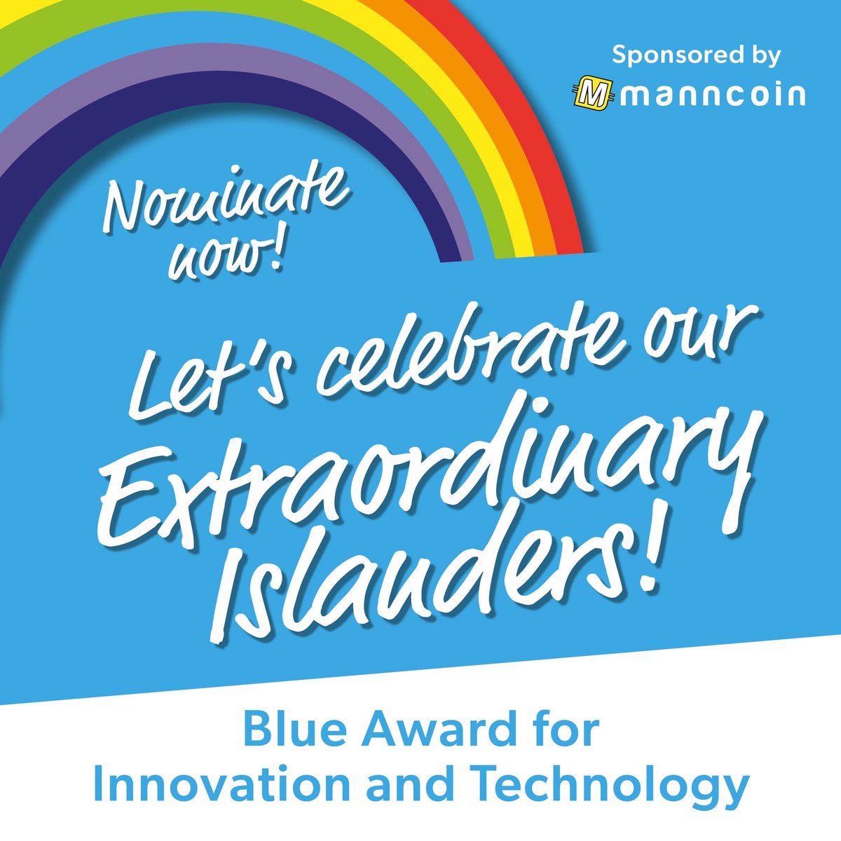 Ext_Islanders's tweet photo. Our Blue Award sponsored by @manncoin for ‘Innovation and Technology’ is for both businesses and individuals who have used technology to their advantage or really thought outside the box in order to achieve great things. https://t.co/mDXGycAO2i