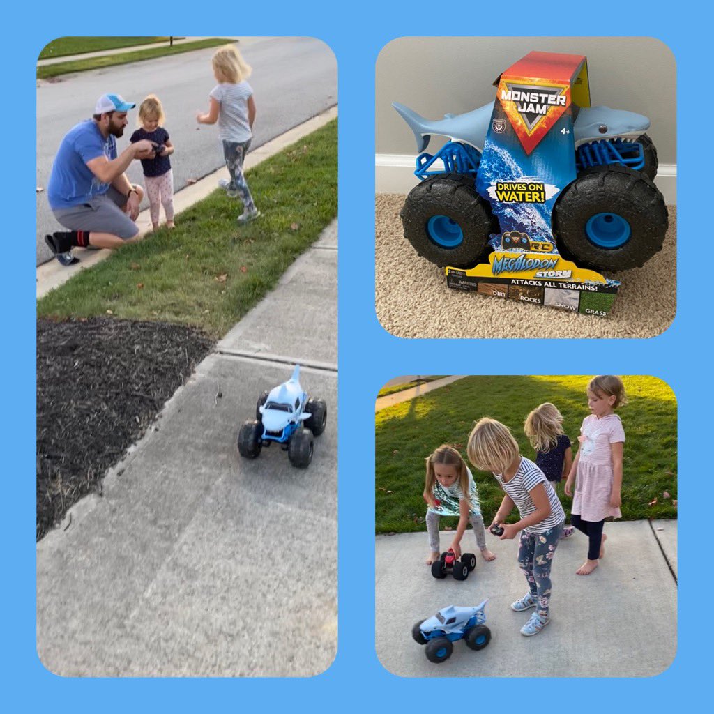 jennaraeclark's tweet photo. Thank you to @Tryazon for the opportunity to try out these cool @SpinMaster toys. These toys are available at Walmart, Target, and on Amazon.
#tryazon #MonsterJam #SpinMasterMonsterJam #MegalodonStorm #NinjaBots #AirHogs #StuntShot https://t.co/LKFaGGHx6t