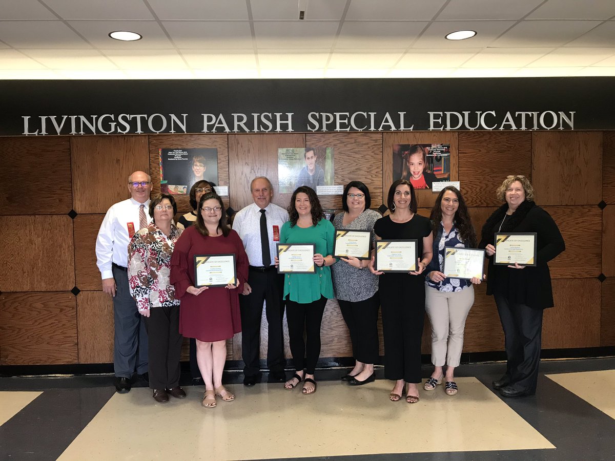 Honoring our ECSE teachers who earned excellent ratings on their State Performance Profiles! Nicely done, ladies! #LivingstonMade #LPPS