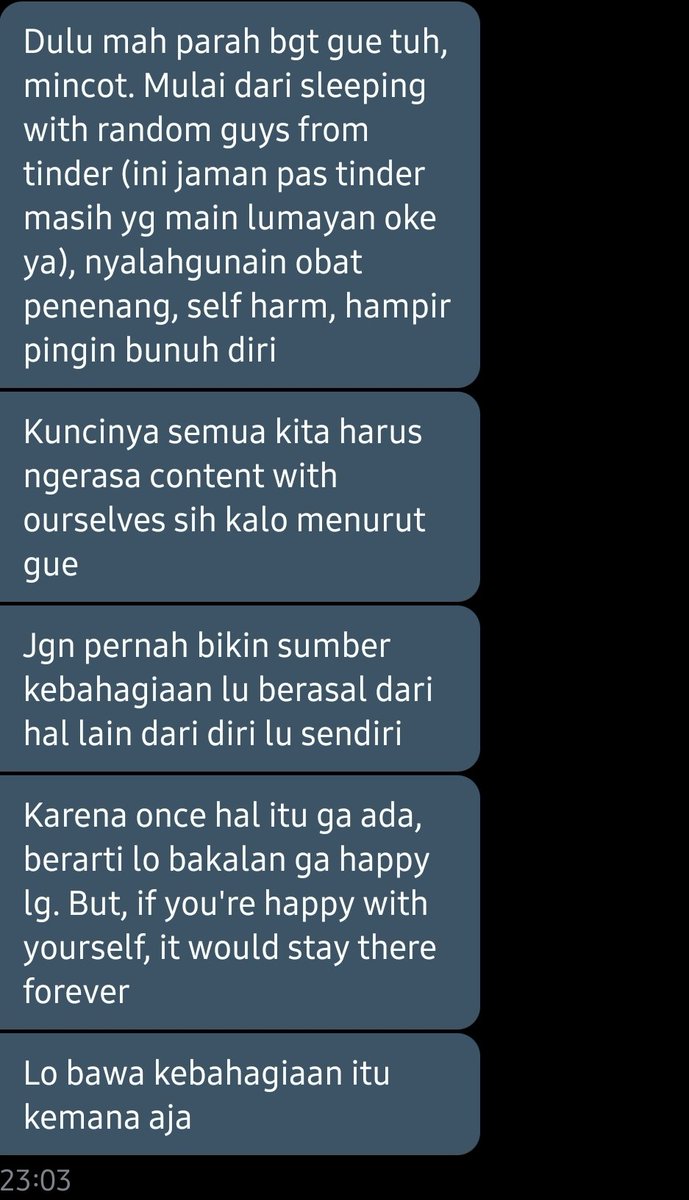 Ini story nya menarik, dari negatif lambat laun ke positif, semoga cotizen bisa ketemu yah dengan coping stress yang positif seperti ini.