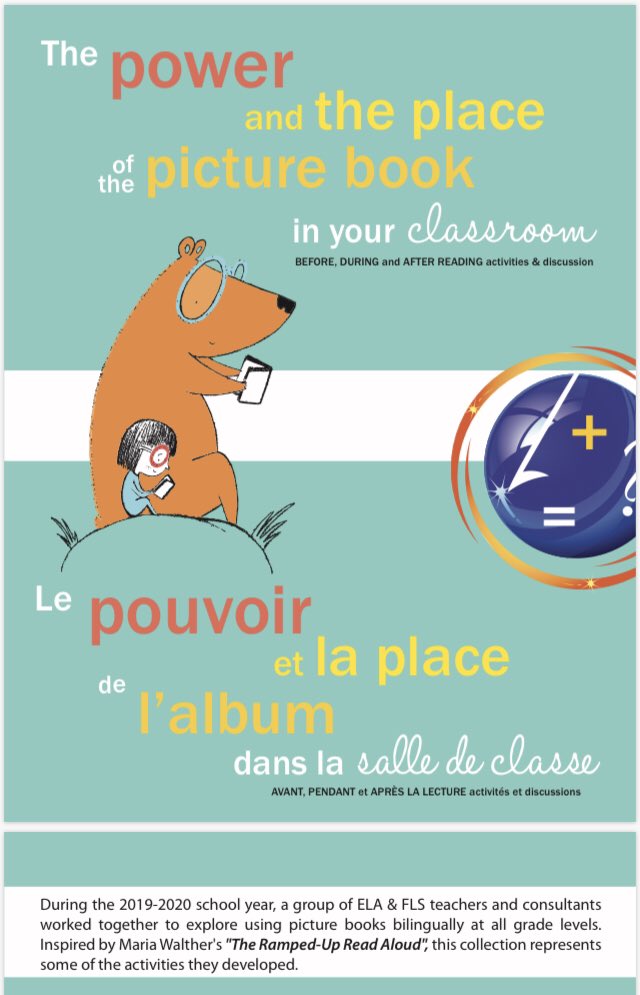 MissDunwoodie's tweet photo. Coming soon....so excited to share this teacher-created resource with those who created it and beyond! We’ve adapted content for use #online as well. #lbpsb #picturebooks #bilingual https://t.co/eBm4qJlG4x
