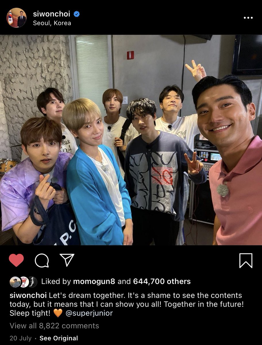 -END- i don’t know if i want to continue this thread when siwon post next photo with suju yet