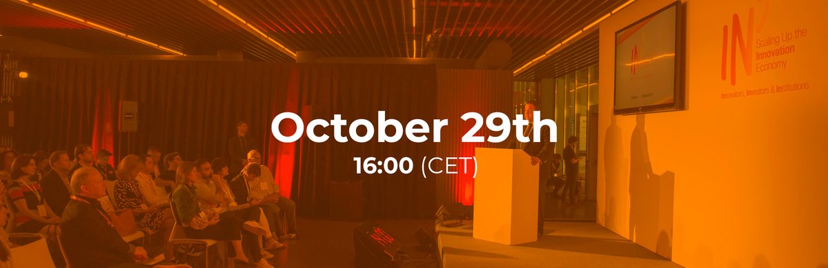 south_summit's tweet photo. .@IN3Spain new online edition will be held on Oct 29th at 16:00 (CET)
#IN3 seeks to strengthen the connections between the US and Spanish ecosystems.
We will count again on amazing leaders that will update and share the latest insights on the ecosystem!
👉https://t.co/Rwb5vueEpu https://t.co/mgenO6u5hT