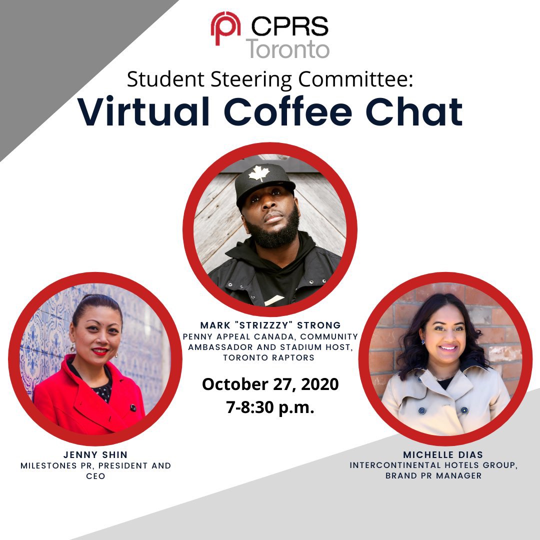 CPRSStudents's tweet photo. Tomorrow is the day we have been waiting for...our first event 🥳 If you haven’t done so yet, be sure to register 👇🏽 Can’t wait to see you all there! https://t.co/Gc1BLzszTT https://t.co/eTFcrCq9P8
