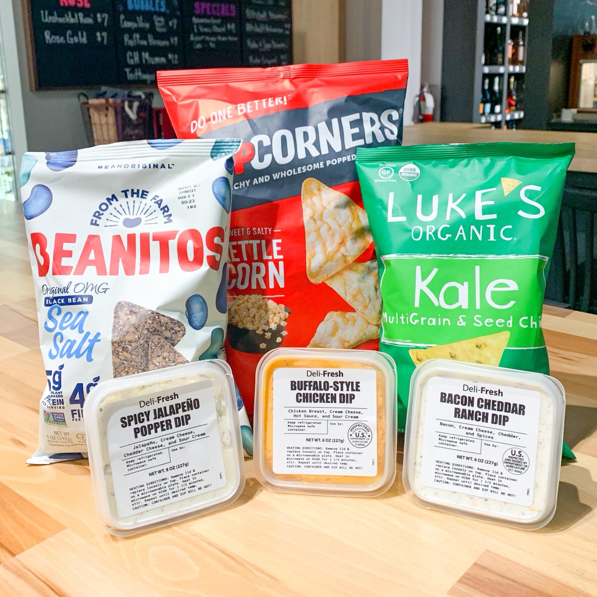 Level up your snack game with our new dips! These are the perfect addition to any watch party or game day 😎 
-
-
#snackattack #gameday #fresh #fortworth #grocery #fortworthgrocery