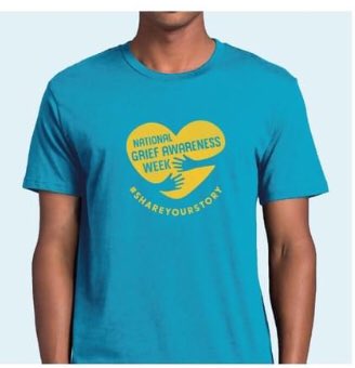 Great news! Our #NationalGriefAwarenessWeek 2020 T shirts will be available to order later this week in time for this year's campaign week.

We would love you all to support this national event &amp;  wear a T Shirt from 2nd - 8th Dec. 
Order Form/details coming soon #shareyourstory