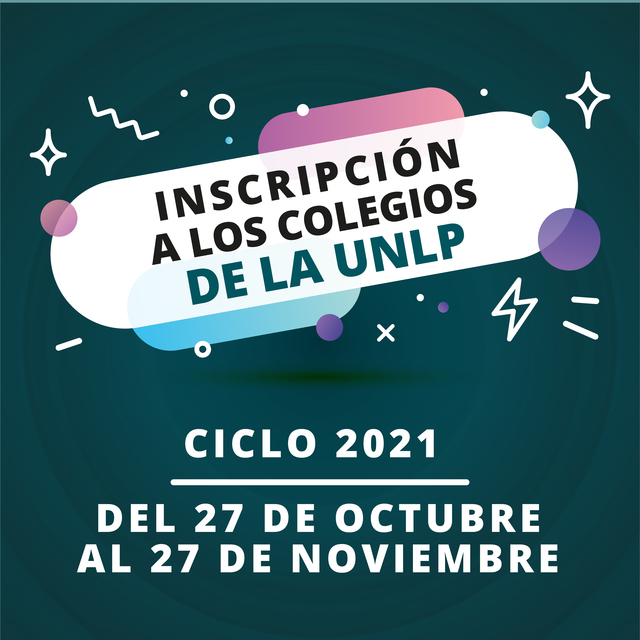 unlp's tweet photo. 📢ATENCIÓN! Inscripción de aspirantes para ingresar a los 5 Colegios de la #UNLP. Este año el trámite es sólo por internet. Más info 👉https://t.co/VhlGLYdbdM👈 https://t.co/Ac5IGlQHmE