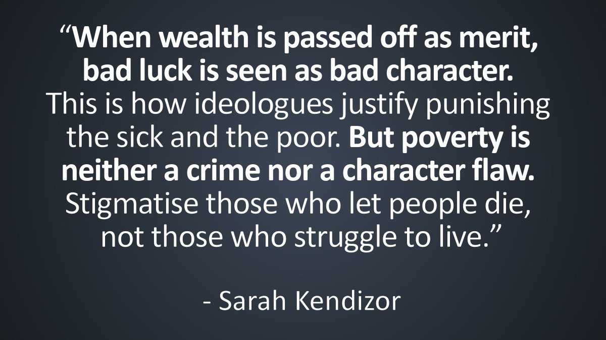 Tories enjoy twisting the narrative to put the blame for poverty on the poor . Its all done to hide that its them who are really to blame #ToryFoodTips