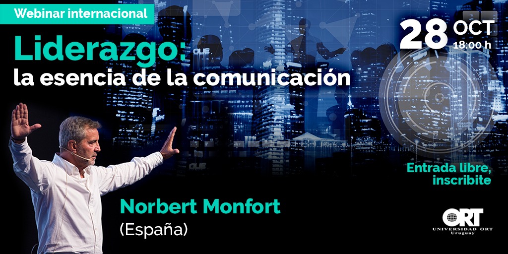 hipogrosso_e's tweet photo. Una excelente oportunidad para darle una mirada desde adentro al Master en Dirección de Comunicación y Marketing de @ComunicacionORT junto a @MonfortNorbert desde Barcelona. 
Registrate: https://t.co/xkO5o9Cku0
#liderazgo #comunicacion https://t.co/wdYJ5XTJqk
