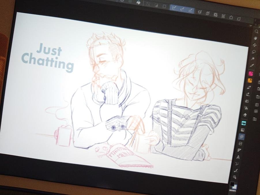 soen_kai's tweet photo. Stream is on! =D

You can watch at either:
• https://t.co/3f8TBrnnbg

• https://t.co/TfO4iDxwID

#Manga #Comic #Webtoon #live #video #stream #streaming #streamingartist #twitch #youtube
#漫画 #アート #動画  #生放送 https://t.co/6AEZrbIDpv
