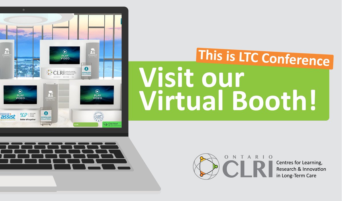 CLRI_LTC's tweet photo. Be sure to 'stop by' our virtual booth at #TiLTC - @OLTCAnews' virtual #longtermcare conference. https://t.co/iKHKmKv3X5