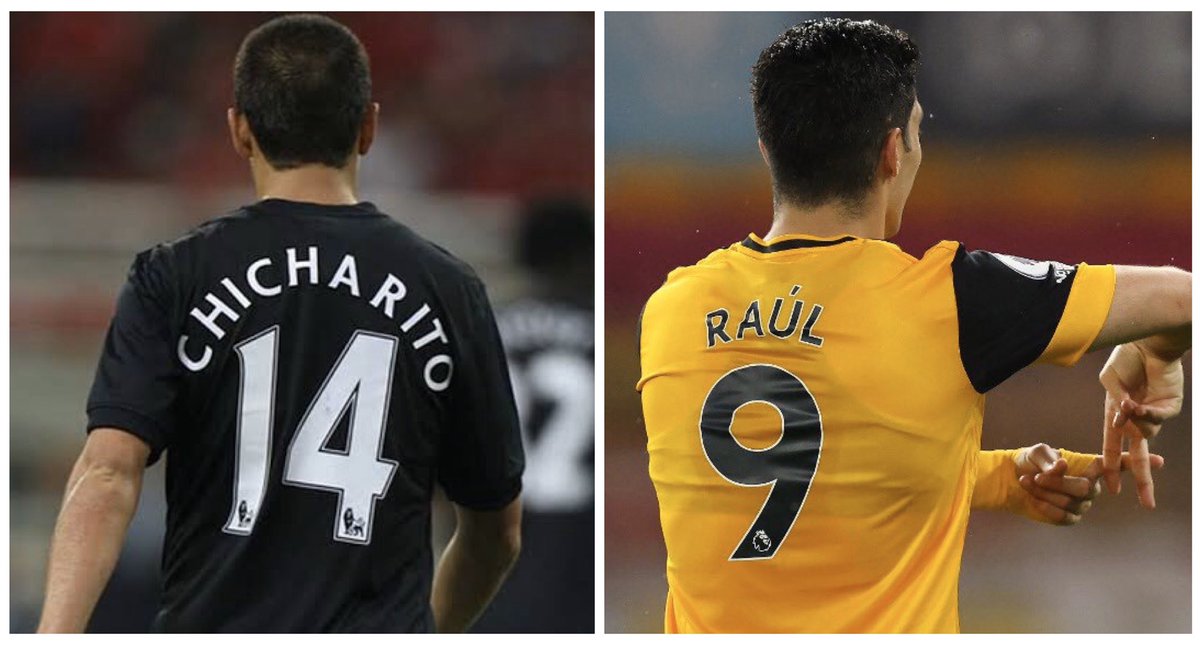 Mexicanos con más goles en partidos de #PremierLeague:
🥇#Chicharito - 53 goles ⚽️
🥈#RaúlJiménez - 34 goles ⚽️
🥉#CarlosVela - 5 goles ⚽️
Jiménez cada vez más cerca del récord de Chicharito 🇲🇽
#ManUnited #Wolves #Futbol #Deportes https://t.co/fZnelhtbMk