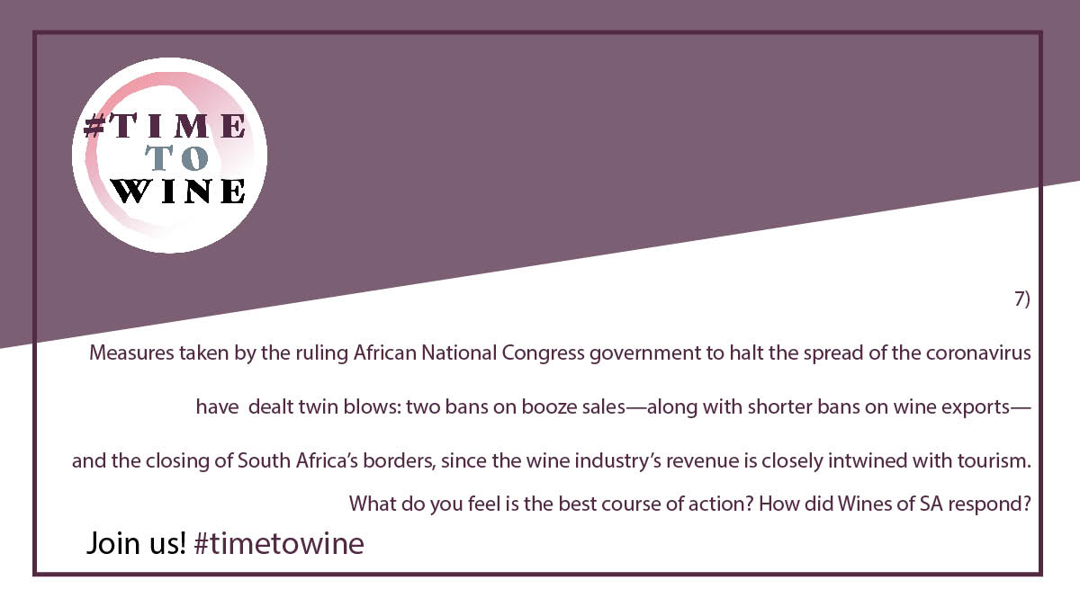 It’s #timetowine with <a href="/JessycaLewis/">Jessyca Lewis</a> &amp; Peter de Wet <a href="/excelsior_wine/">Peter de Wet</a> <a href="/SimonsigWines/">Simonsig Wine Estate</a> <a href="/HandfordWines/">Handford Wines</a> <a href="/always5star/">Always5Star</a> <a href="/winewankers/">The Wine Wankers 🍾🤛🎉🥂</a> <a href="/tinastullracing/">Tina</a> <a href="/JMiquelWine/">Julien Miquel #Wine</a> <a href="/TomHall/">Tom Hall ☘</a> <a href="/damewine/">Cathrine Todd</a> <a href="/CapClassiqueUK/">Cap Classique UK</a>  <a href="/VDamascene/">Vitoria Damascene</a> <a href="/BubblesFerreira/">Pieter Ferreira</a> <a href="/ChampagneDayfr/">#ChampagneDay 🥂</a> <a href="/Champagne/">Champagne</a> <a href="/GlassOfBubbly/">Glass of Bubbly®</a> <a href="/MrScottEddy/">Scott Eddy ✈️</a>