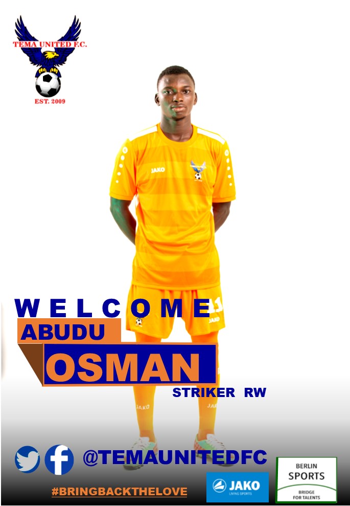 TemaUnitedFC's tweet photo. Congratulations on being part of our dynamic team. the entire team team and the management welcome you and wish you all the best.💪💪💪💪💪
⚽️⚽️⚽️⚽️⚽️
#temaunitedfc #jako #berlinsport #abugroup https://t.co/7rDCmfT5Ud