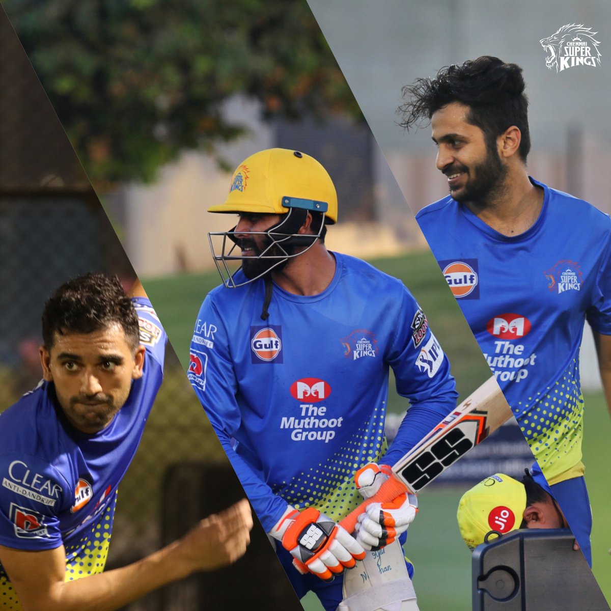 ChennaiIPL's tweet photo. Three cheers as Cherry gets into the shortest format, Dhool into the medium one and Jaddu into all three. 🦁🦁🦁

Congratulations to everyone who made the cut, special wishes to the fresh faces. #WhistlePodu #AUSvIND @imjadeja https://t.co/RmcjBeDbXC