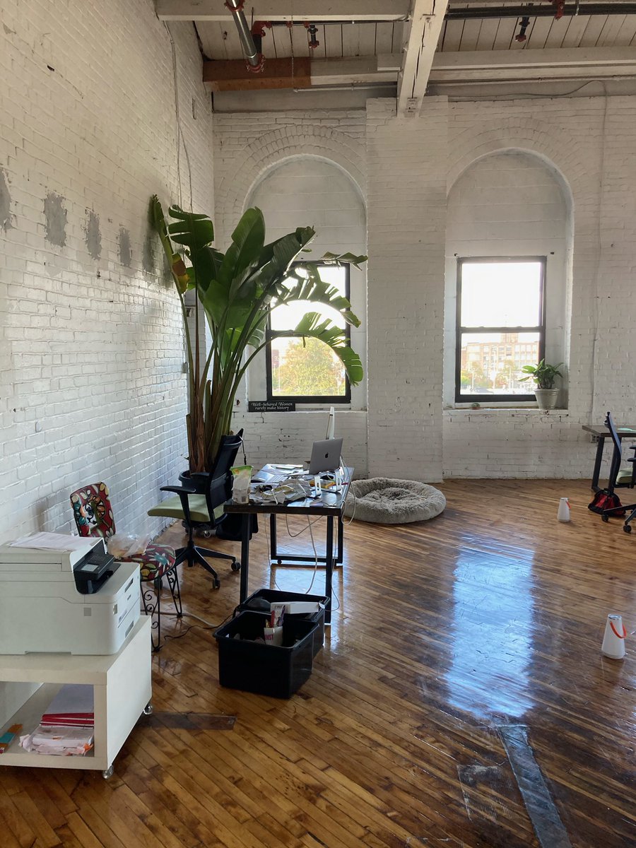equityphilly's tweet photo. Our new space is starting to shape up nicely! #equityphilly https://t.co/YRueFMIsS8