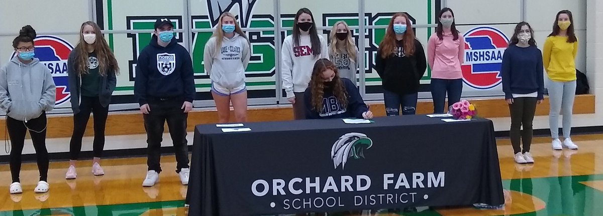 OFR5_Activities's tweet photo. Congratulations to Gabi Doza on signing with the @MBUAthletics Softball Program!

After four great years with @WynnDeb's program, we're excited to see her continue at the next level! https://t.co/uiRJm4Gl71