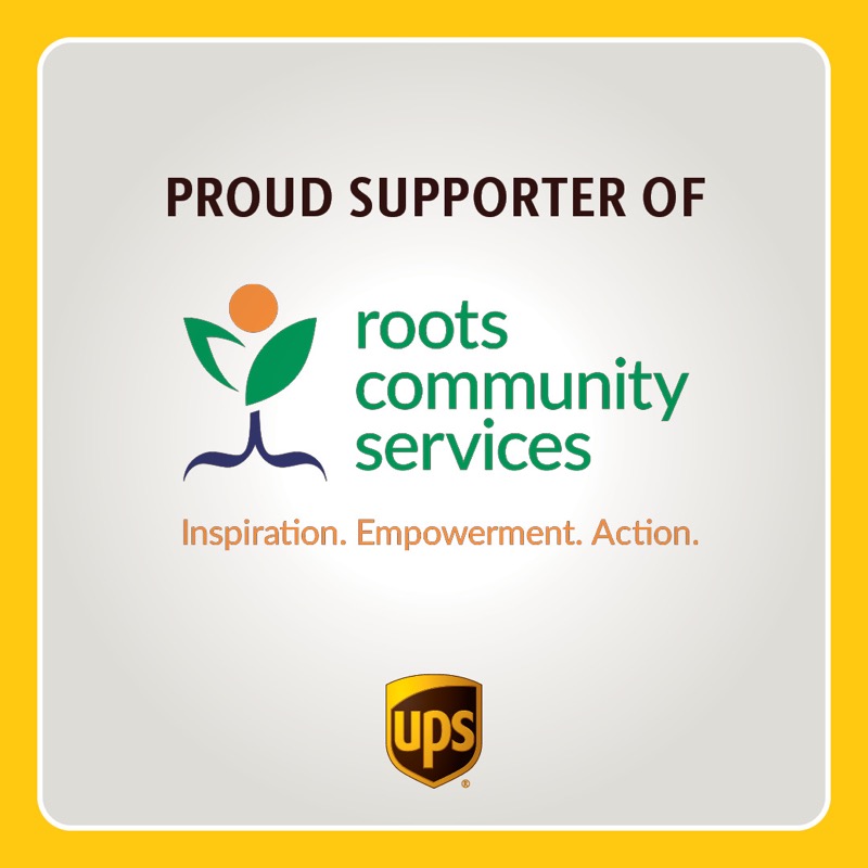 UPS_Canada's tweet photo. This year we chose to support Roots Community Services, which provides programs and to help empower and inspire participants to build on their strengths and find solutions to overcome the challenges they face. #CXC2020 https://t.co/GbpocTRIlB