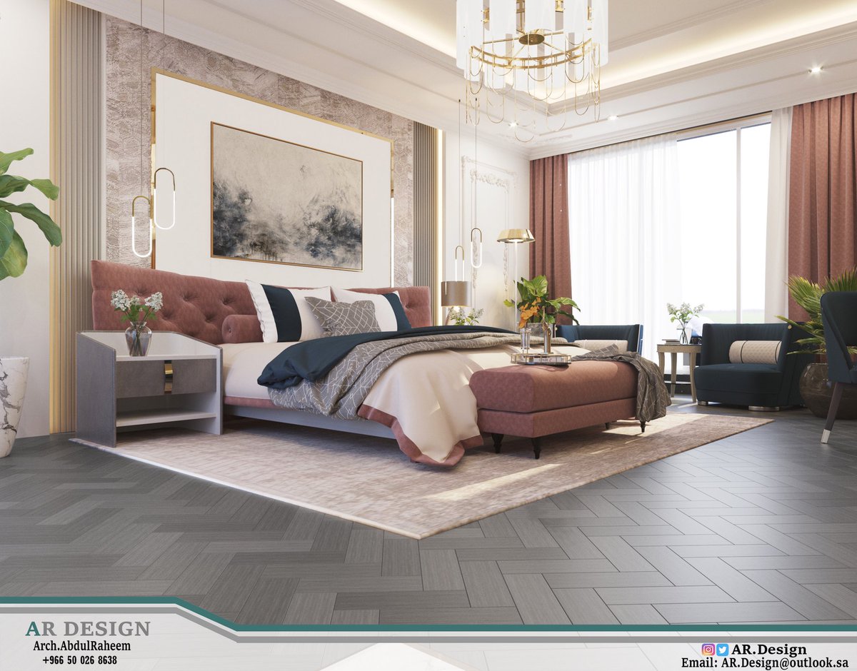 ARDesign15's tweet image. جناح الماستر بنمط نيو كلاسيك والوان تعطي للحداثة مكانها .    
#فلل #فيلا #ديكور_خارجي #ديكور #فلل_مودرن #فلل_كلاسيكي #مكاتب #مهندس #مصممون #مهندس_معماري #هندسة_معمارية #تنسيق #تصاميم #ديكور_داخلي #عمائر #ابراج #واجهات #واجهات_مودرن #واجهات_خارجية #بيوت #شقق #صالات #ديكور