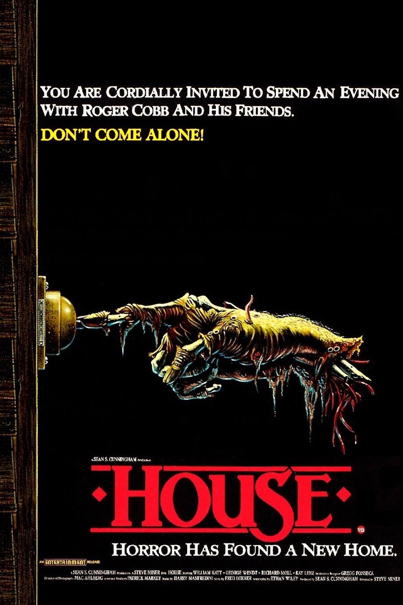 MechaDragonShow's tweet photo. Our penultimate #HalloweenMonth episode is here! Come geek out w/ us in our chat about the 1986 cult horror/comedy HOUSE. 🏠👻🤓

@themenguin joins to help us answer the question, "What the F--- did we just watch?" One of our most fun episodes yet.

https://t.co/W7yvlyfGz9 https://t.co/6iwLU7SZ31