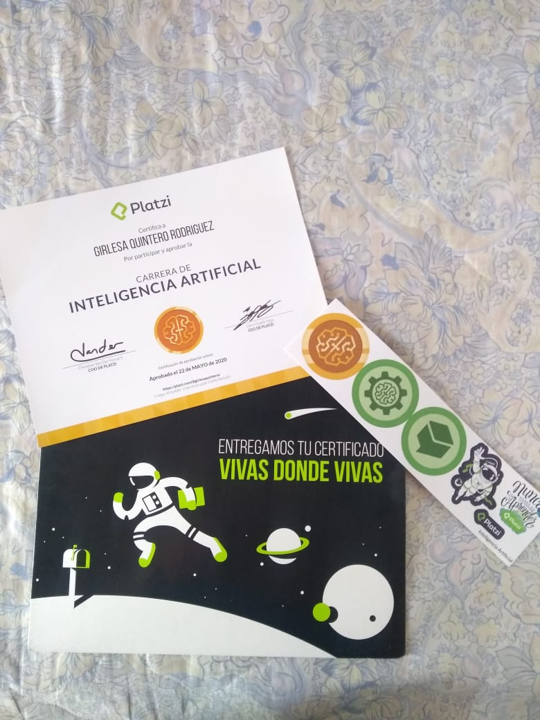 Llegooo!!! Gracias <a href="/Platzi/">Platzi</a>! <a href="/TalentoDigCol/">Talento Digital MinTIC</a>  #MinTic &amp; #platzi